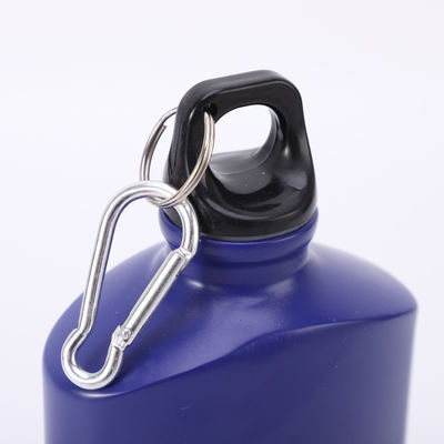 Logotipo personalizado Bebida directa 550ML Botella de agua de aluminio reutilizable de gimnasio al estilo estadounidense