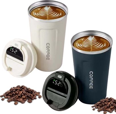 18/8 Taza de acero inoxidable aislada para viajes con aislamiento de vacío de doble pared
