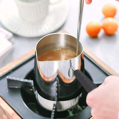Percolador metálico para 250 ml/350 ml/600 ml/1000 ml de cafetera Moka y mantequilla de leche
