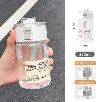 Aplicable Personas Adultos Botella de agua de plástico transparente con material personalizado