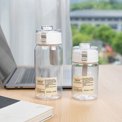 Aplicable Personas Adultos Botella de agua de plástico transparente con material personalizado