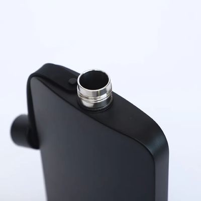 Actividad al aire libre de estilo americano 500ml portátil de acero inoxidable botella de cadera con logotipo personalizado
