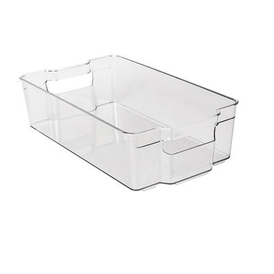 Envase de almacenamiento de alimentos Cuadrado Contenedor de plástico de cocina para organizador de cajones de la nevera