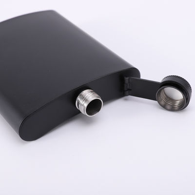 Conjunto de regalo de whisky inoxidable portátil de acero inoxidable para acampar con botella de cadera a prueba de fugas
