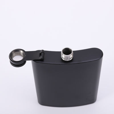 Conjunto de regalo de whisky inoxidable portátil de acero inoxidable para acampar con botella de cadera a prueba de fugas