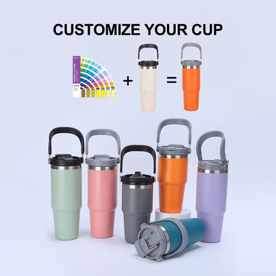 20 oz 304 de acero inoxidable Taza de coche portátil y de viaje amigable con aislamiento al vacío