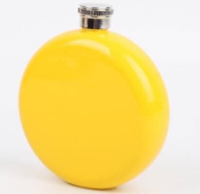 5 oz de botellas redondas de acero inoxidable para la cadera perfeccionadas con forma redonda