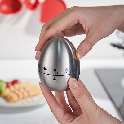 Timers para cocinar en la cocina con temporizador de huevos de 60 minutos y alarma mecánica rotativa
