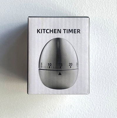 Timers para cocinar en la cocina con temporizador de huevos de 60 minutos y alarma mecánica rotativa