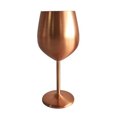 Levanta tu copa con estilo con esta copa de vino tinto de exterior de acero inoxidable 304 duradero