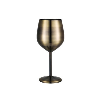 Levanta tu copa con estilo con esta copa de vino tinto de exterior de acero inoxidable 304 duradero