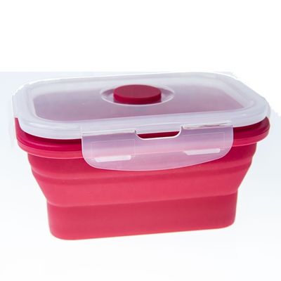 Muy personalizado, seguro, microondas, amigable con el medio ambiente, caja de silicona para el almuerzo