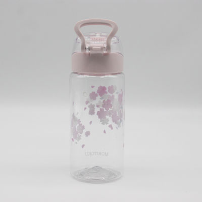 Botella de agua libre de BPA de 500 ml SK para bebidas directas para niños Material plástico personalizable