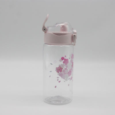 Botella de agua libre de BPA de 500 ml SK para bebidas directas para niños Material plástico personalizable