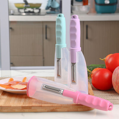 Peelers Zesters herramienta portátil de almacenamiento para la preparación sostenible de frutas y verduras