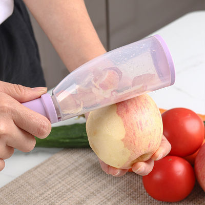 Peelers Zesters herramienta portátil de almacenamiento para la preparación sostenible de frutas y verduras