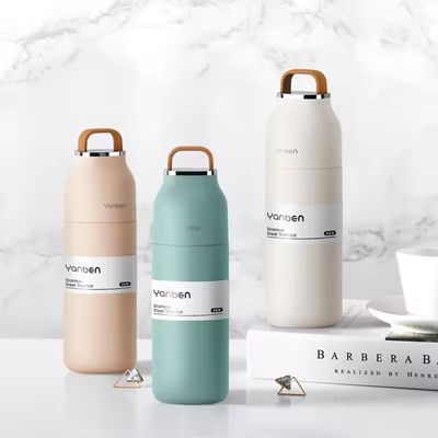 Aplicable tapa de 12 oz se puede utilizar como copa de bebida para botella de agua de acero inoxidable