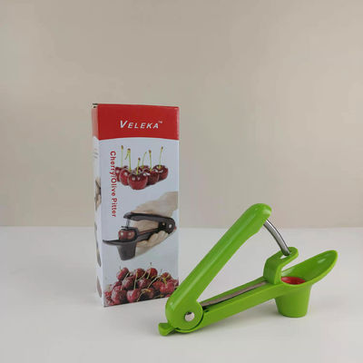 Herramientas de frutas y verduras Conchas de cereza con diseño de cerradura para ahorrar espacio