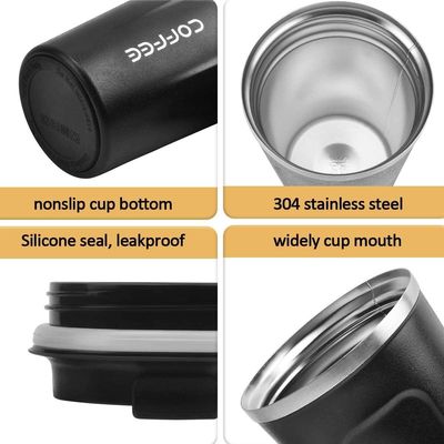 Taza de viaje de acero inoxidable de 510 ml de vacío de café aislado para regalos