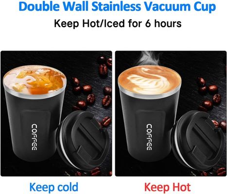 Taza de viaje de acero inoxidable de 510 ml de vacío de café aislado para regalos