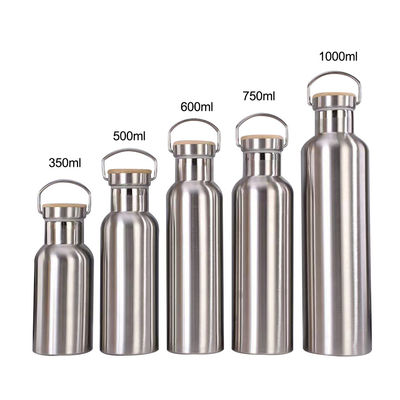 Botellas de 500 ml/750 ml aisladas al vacío con acero inoxidable de doble pared