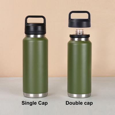Botella de agua de acero inoxidable de 26 oz gran capacidad botellas de doble pared portátiles de 18 oz