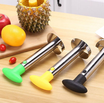 Acero inoxidable 304 Corer de piña cortador de cocina rápida para la eliminación fácil de núcleo