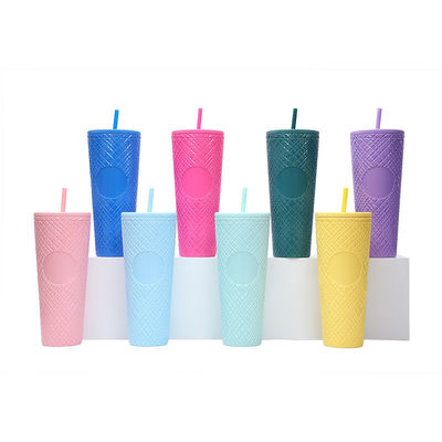Disfruta de tus bebidas favoritas en el camino con esta tapa de paja libre de BPA