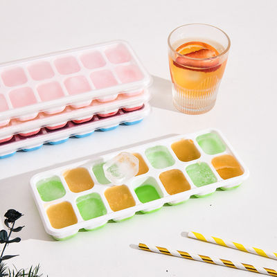 Tableros de hielo apilables con tapa resistente a derrames extraíble libre de BPA y material de silicona