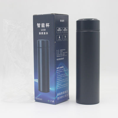 Botella de vacío de acero inoxidable personalizada de 17 oz con método directo de bebida y flujo de agua
