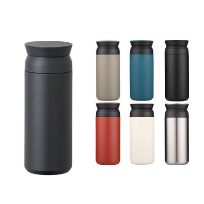 350 ml 500 ml cafetero de viaje de doble pared con caparazón de recubrimiento de vacío aislado