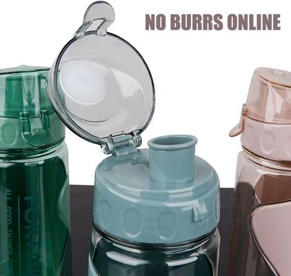 Botellas de agua deportivas de 570 ml para adultos portátiles a prueba de fugas y libres de BPA