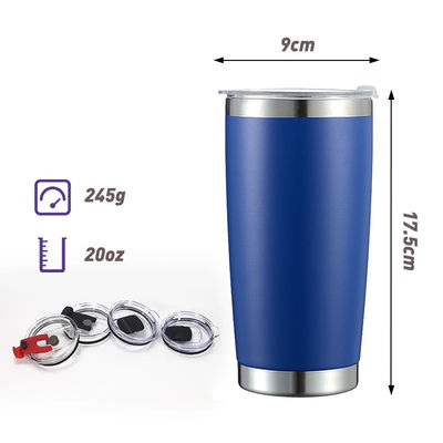 Oportunidad de viaje 20 oz de cafetero aislado con doble pared de acero inoxidable personalizado