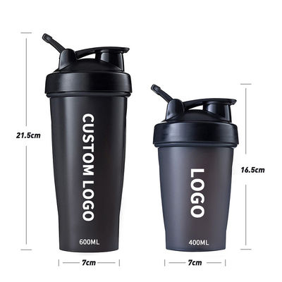 PP Grado alimenticio tapa BPA libre de proteínas botella de batido estilo de diseño contemporáneo para el entrenamiento