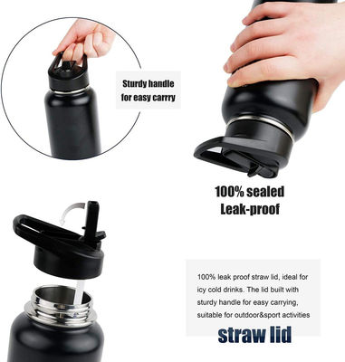 Flasco aislado de acero inoxidable para aventuras al aire libre sin recubrimiento anticorrosivo