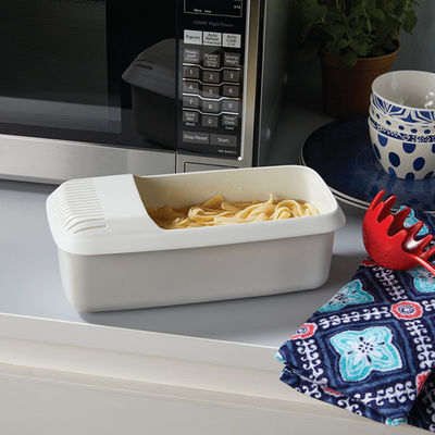 Cocina de pasta con microondas personalizada para cocinar fideos de espagueti