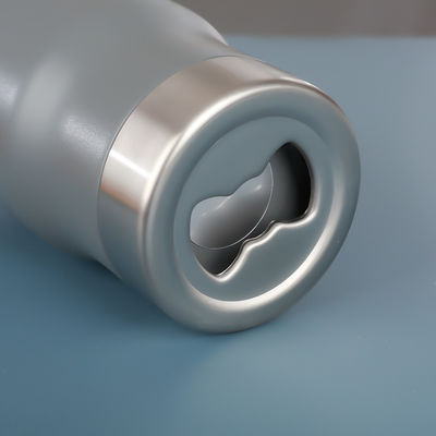 Estilo minimalista Custom 14 oz de acero inoxidable de doble pared vacío aislado la cerveza puede enfriador con abrebotellas