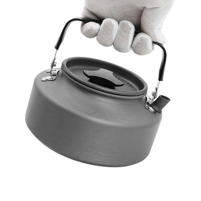 1.1L Cisterna de té portátil para acampar Cisternas de agua de aleación de aluminio para senderismo y acampada