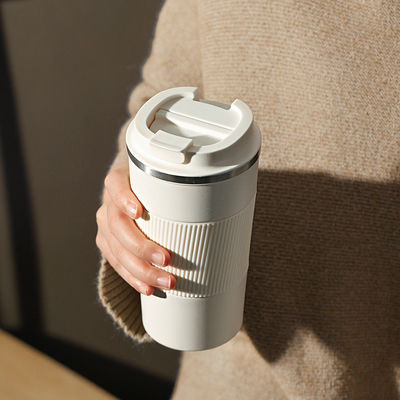 380ml Capacidad Taza de café de acero inoxidable para viajes en coche colores personalizados aceptados