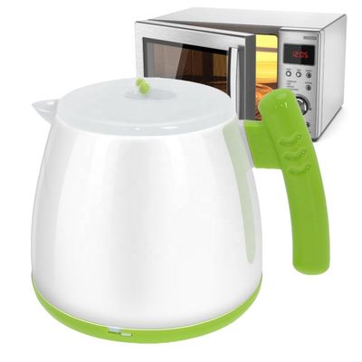 Horno de microondas libre de BPA, caldera de plástico, caldera de agua caliente con logotipo personalizado