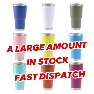 30oz BPA GRATUITO Tumbler aislado de acero inoxidable Taza de vacío con tapa del logotipo del cliente