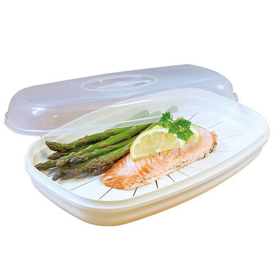 Envases de cocina para microondas sin BPA para peces de plástico