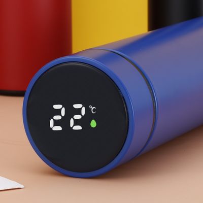 Flasco de vacío digital inteligente con pantalla de temperatura LED Botella de agua personalizada