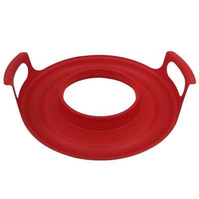Capa de aislamiento de plástico de estilo simple para alimentos con bandeja libre de BPA y lista para el calentamiento por microondas