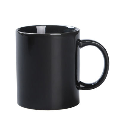 Taza de café de porcelana cerámica de esmalte creativo para logotipo personalizado y obsequios de ocasión