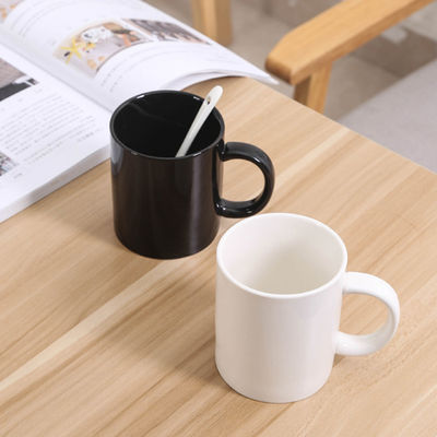 Taza de café de porcelana cerámica de esmalte creativo para logotipo personalizado y obsequios de ocasión