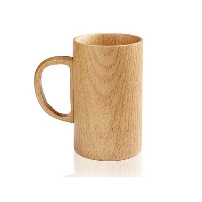 Taza de café de madera japonesa de uso doméstico de madera sólida