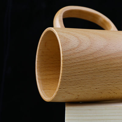 Taza de café de madera japonesa de uso doméstico de madera sólida