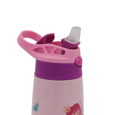 Aislamiento térmico personalizado TOUR Kids Botella de agua con acero inoxidable y tapa libre de BPA