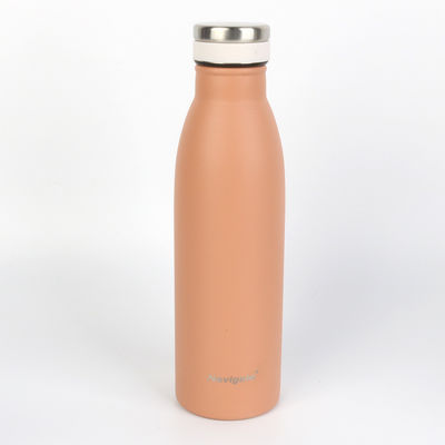 Logotipo personalizado aceptable 304 de acero inoxidable de vacío botella de leche y agua para niños escuela